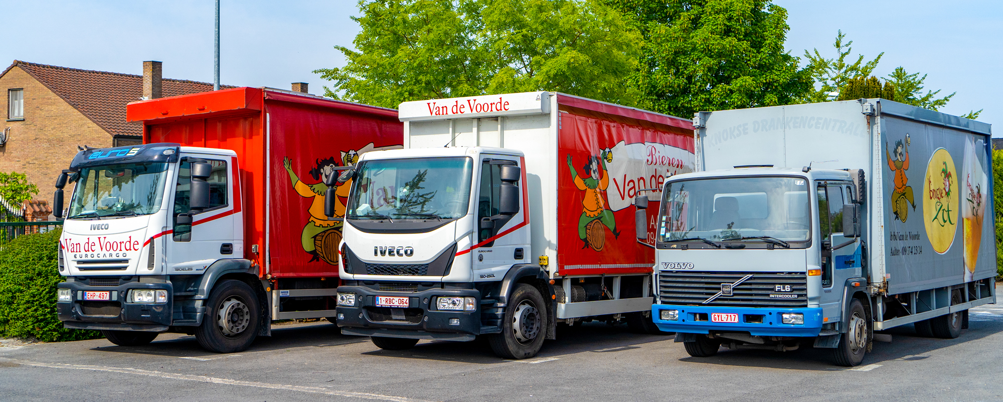 Leveringen horeca, drankencentrale Van de Voorde